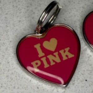 Victoria secret pink pup charm